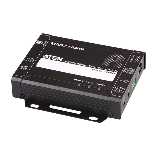 VE1812R - Extensor HDMI HDBaseT Unidad receptora VE1812
