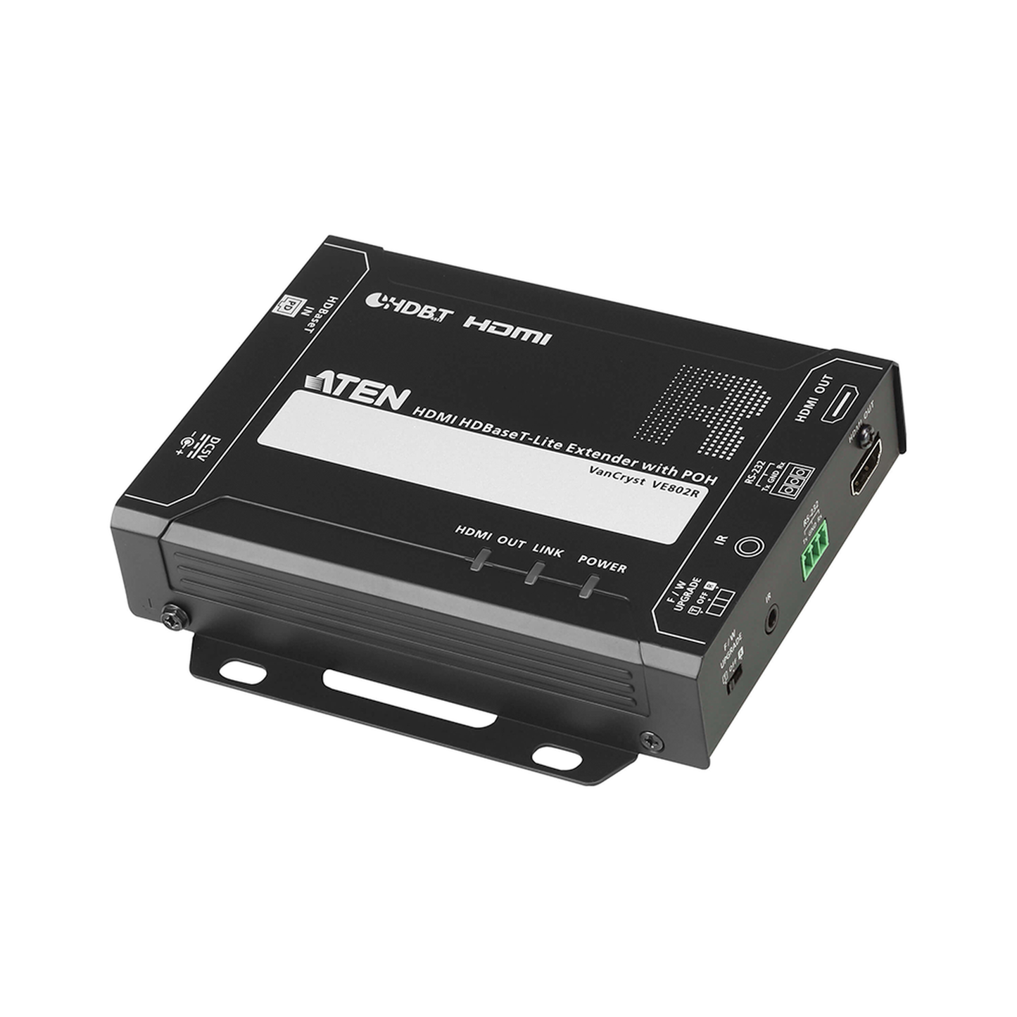 VE802R - Receptor HDMI HDBaseT-Lite con PoH | 4K a 35 m (Cat 5e/6) / 40 m (Cat 6a/ATEN 2L-2910 Cat6); 1080p a 60 m (Cat 5e/6) / 70 m (Cat 6a/ATEN 2L-2910 Cat6) | HDBaseT Clase B | PoH PD |