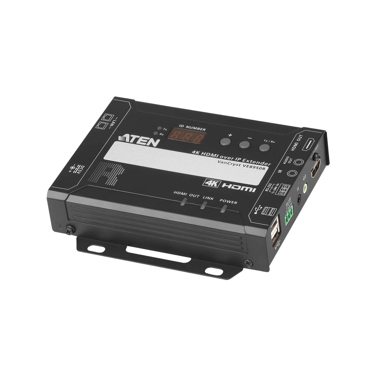 VE8950R - Receptor HDMI | IP | 4K @ 30Hz | 4:4:4 | EDID Expert™ | Protocolo CLI Telnet o RS-232 | Conexión Punto a Punto o Multipunto a Multipunto