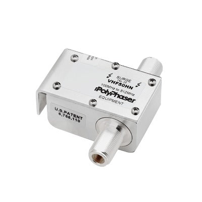 VHF-50-HN - Protector RF Coaxial de Banda Ancha 100 a 512 MHz Para Combinadores Con Conectores N Hembra