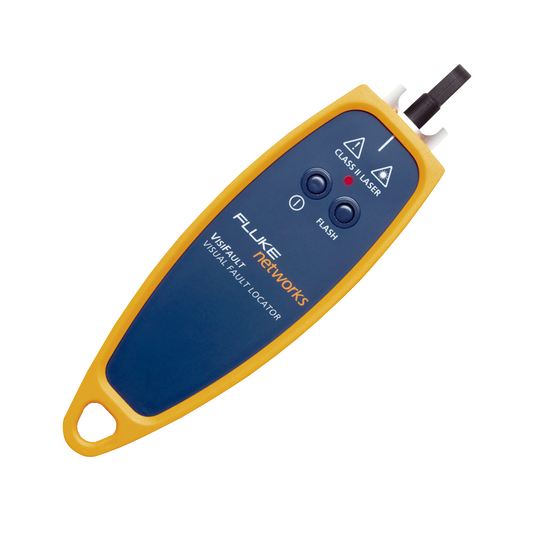 VISIFAULT Localizador Visual de Fallos (VFL), Con Adaptador de 2.5 mm para Conectores SC, ST y FC, para Probar Conectores y Continuidad en Fibra Óptica