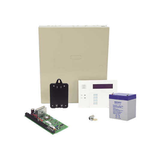 VISTA48LANTB/6160RF Kit de Panel de Alarma VISTA48LA con Gabinete Batería y Transformador