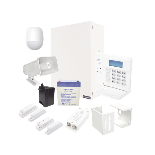 VISTA48/6150TBCMS Kit de panel VISTA48LA con Teclado de palabras fijas y sensores Alambricos