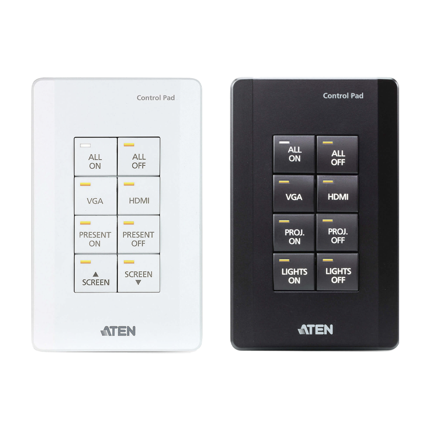 VK0100 - Sistema de control ATEN: panel de control de 8 botones