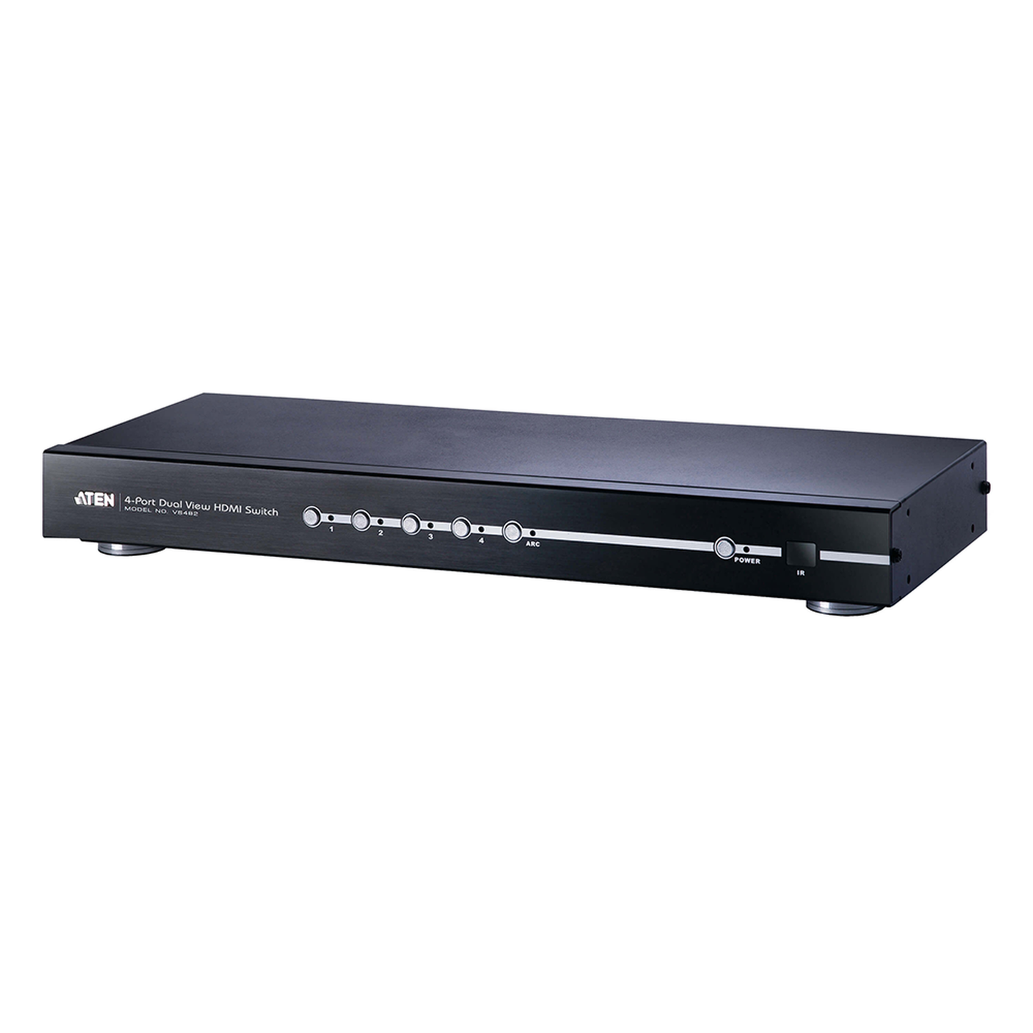 VS482 - Switch HDMI de 4 puertos con salida dual