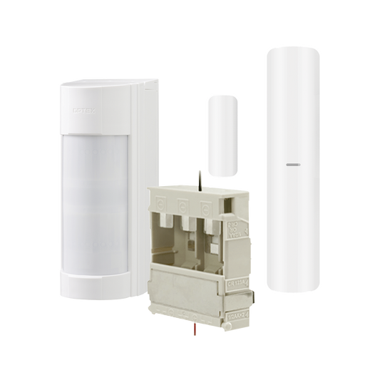 VXI-R-W-HKV Detector de Movimiento Pasivo con Transmisor DS-PDMC-EG2-WB(B)/ Inalámbrico / 100% Exterior / Compatible para panel AXPRO