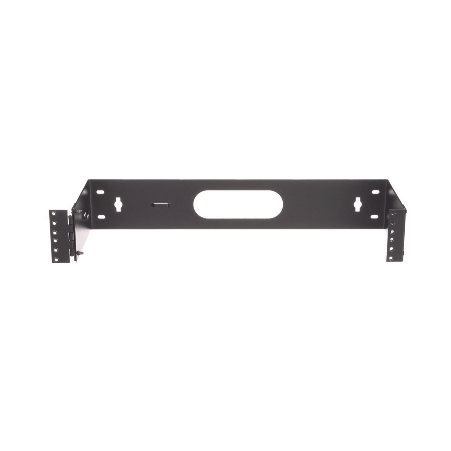 WBH2 - Rack Abierto de Instalación en Pared con Bisagras, Profundidad de 159 mm, 19 in de Ancho, 2 UR, Color Negro