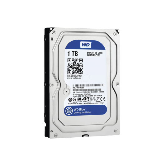 WD10EZEX Disco duro Blue de 1 TB / 7200 RPM / Recomendado para PC / Uso 8-5 / 1 Años de Garantia