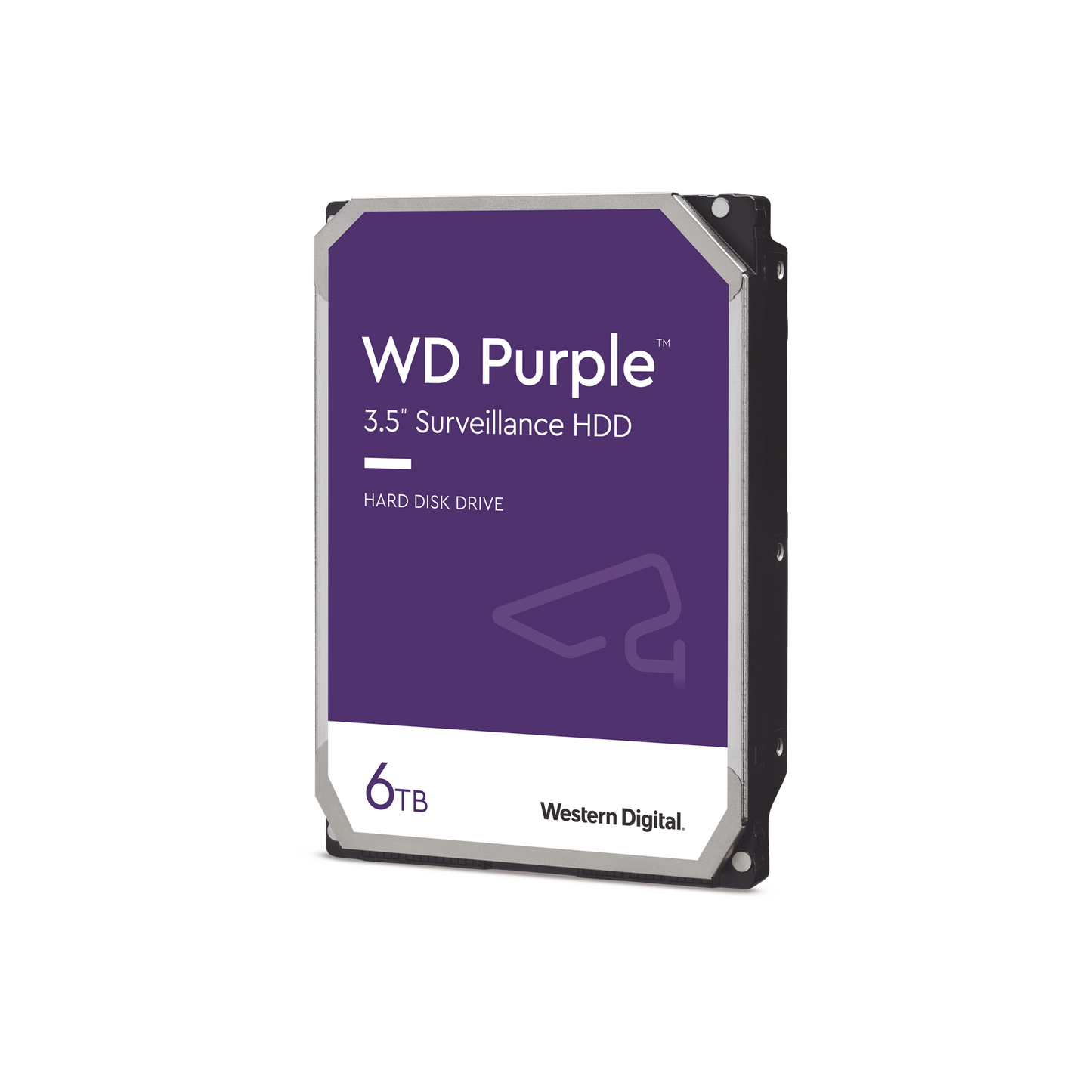 WD64PURZ - Disco Duro PURPLE de 6TB / 3 AÑOS DE GARANTÍA / Para Videovigilancia