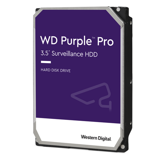 WD8002PURP - Disco duro WD de 8TB / 7200RPM / Optimizado para soluciones de video inteligente