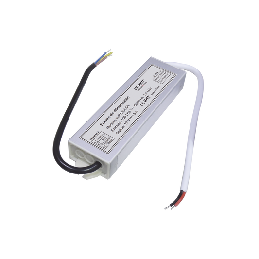 WP12DC5A - Fuente 12 V / 5 Amperes / Waterproof / Intemperie grado IP67