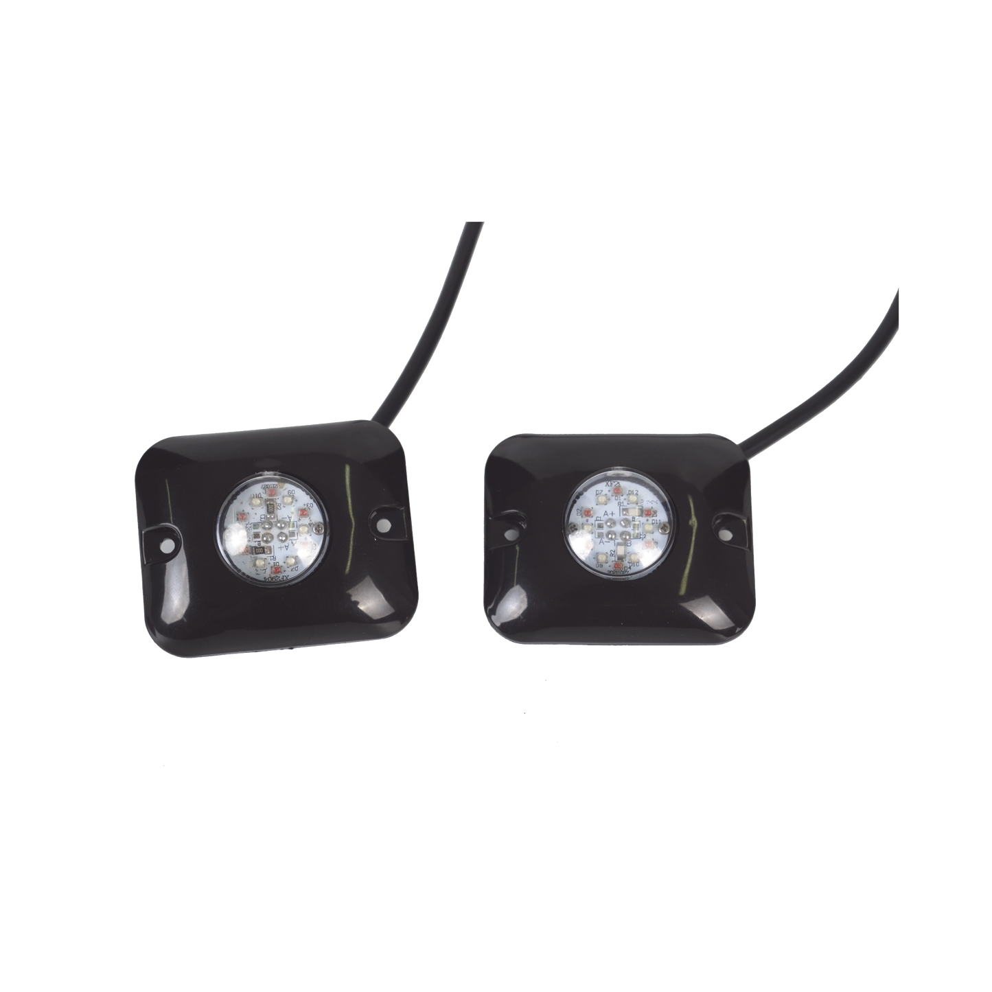 X1212W - Estrobos Ocultos de 12 LED, Color Claro