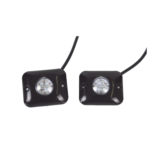 X1212W - Estrobos Ocultos de 12 LED, Color Claro