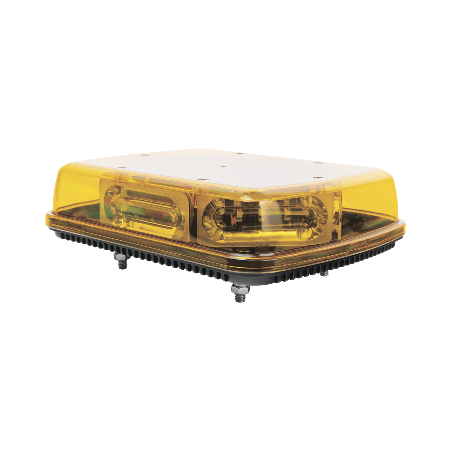 X1665AVM - Mini Barra  con 18 Poderosos LEDs, Color Ámbar Con Montaje Fijo de Tornillos