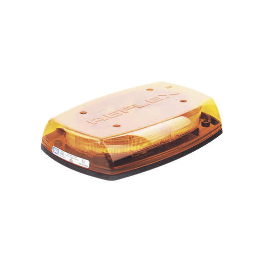X5545-A - Micro Barra de Luces Ultra Brillante, color domo ambar, LED ámbar, Ideal para Seguridad Privada