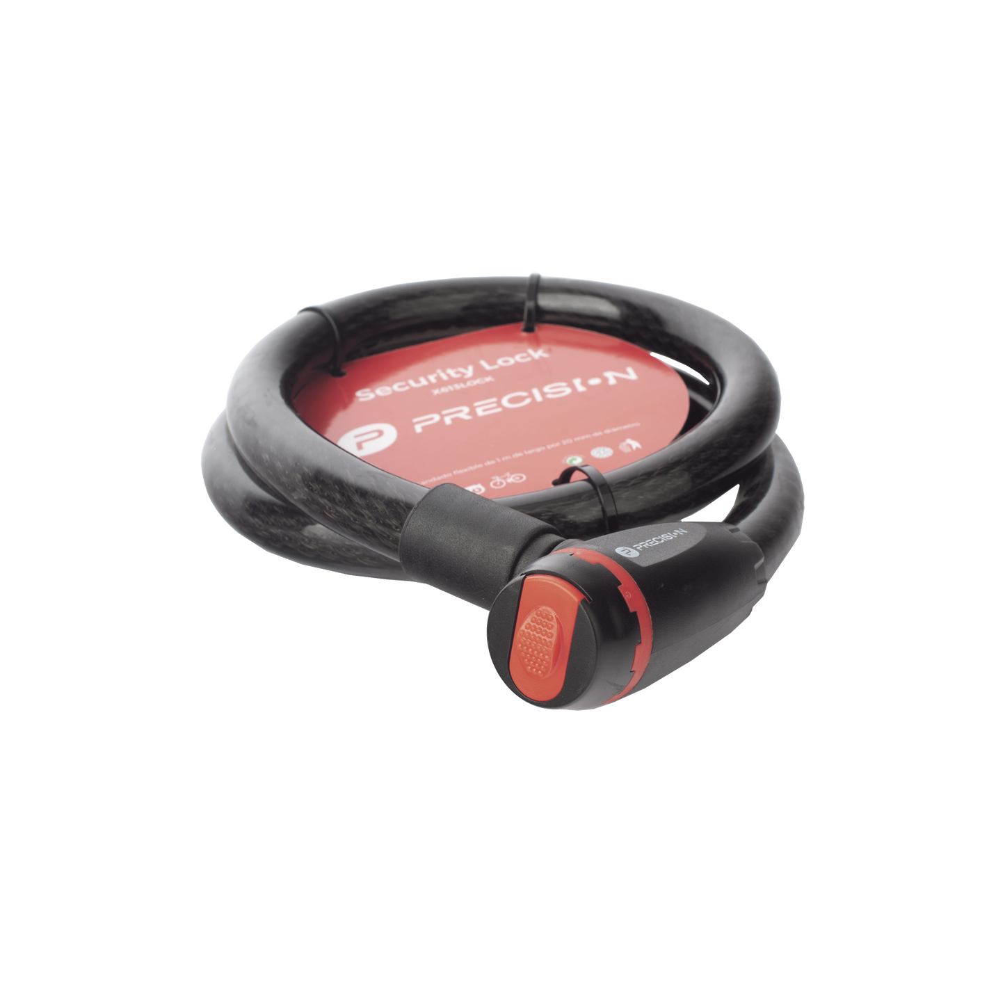 X-613-LOCK - Candado para Bicicleta, Moto o similar de 20 x 1000 mm Cierre por Llave.