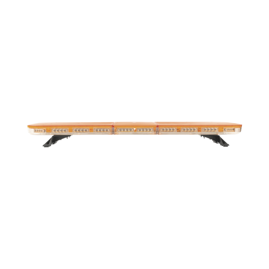 X67AV2 - Barra de luces de 47" con 88 LEDs de alta potencia, color ámbar, ideal para equipar unidades de seguridad privada, minería e industria