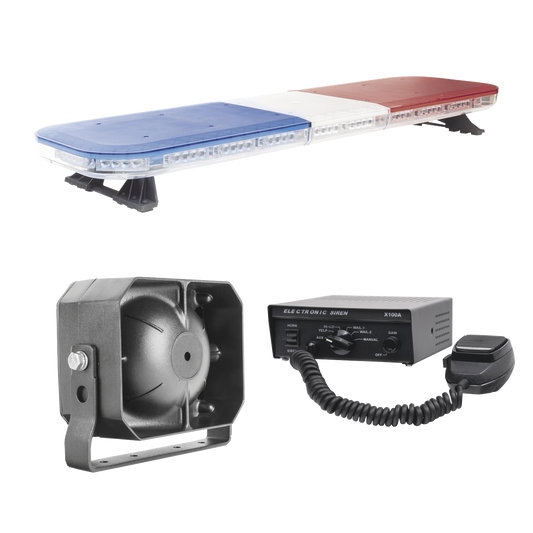X67RBKIT3 - Kit básico para equipamiento de unidades de Seguridad Pública