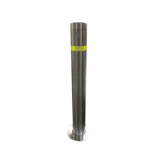 XB-900-RL Bolardo retráctil de Acero Inoxidable de 900 mm de Altura / Ideales para delimitación vehicular y peatonal