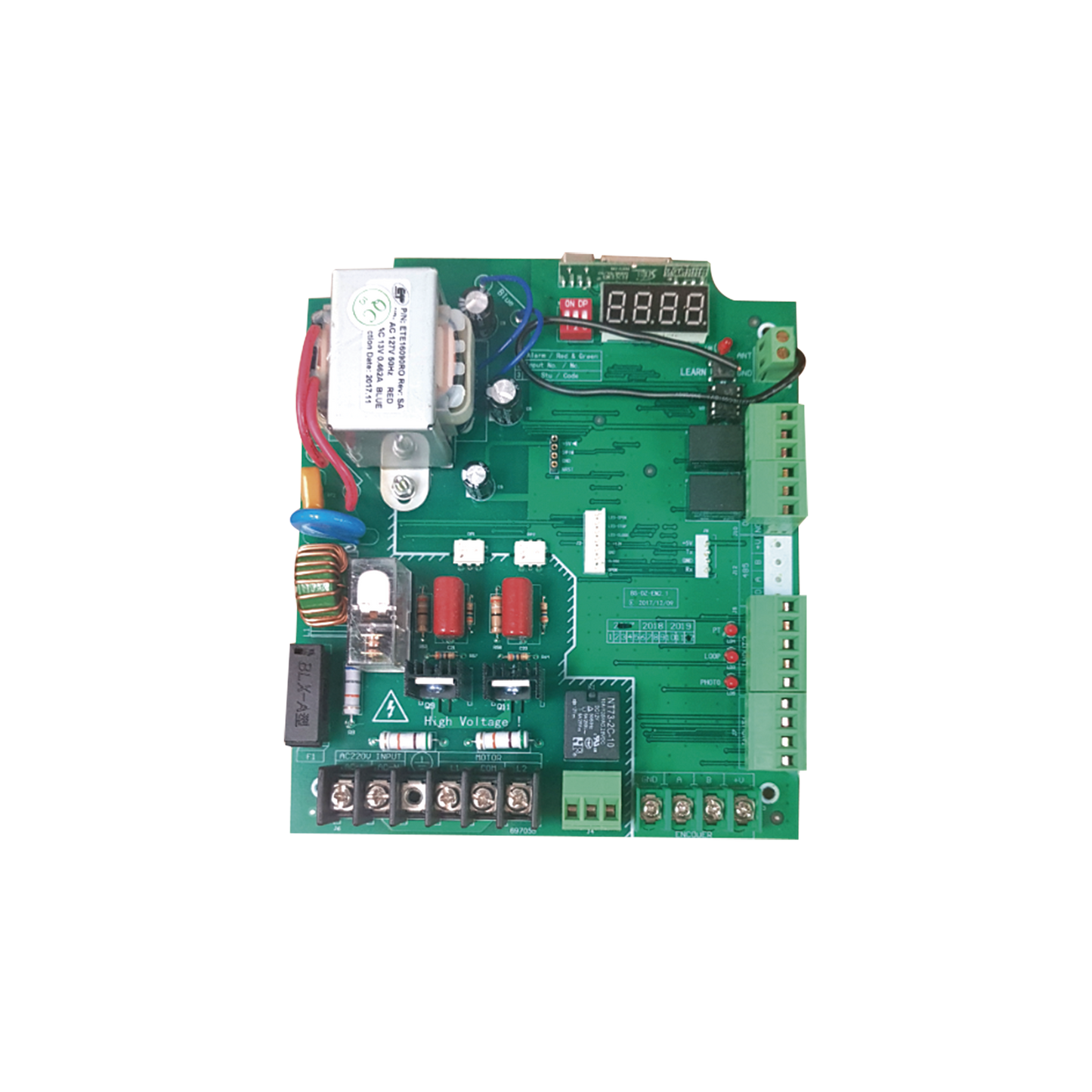 XBS-FS-PCB - Tarjeta Electrónica Para Barreras Vehiculares XBS-5000, XBF-3000, XBS-5002, XBF-3002, XBS-4M-LA y XBS-4M-RA