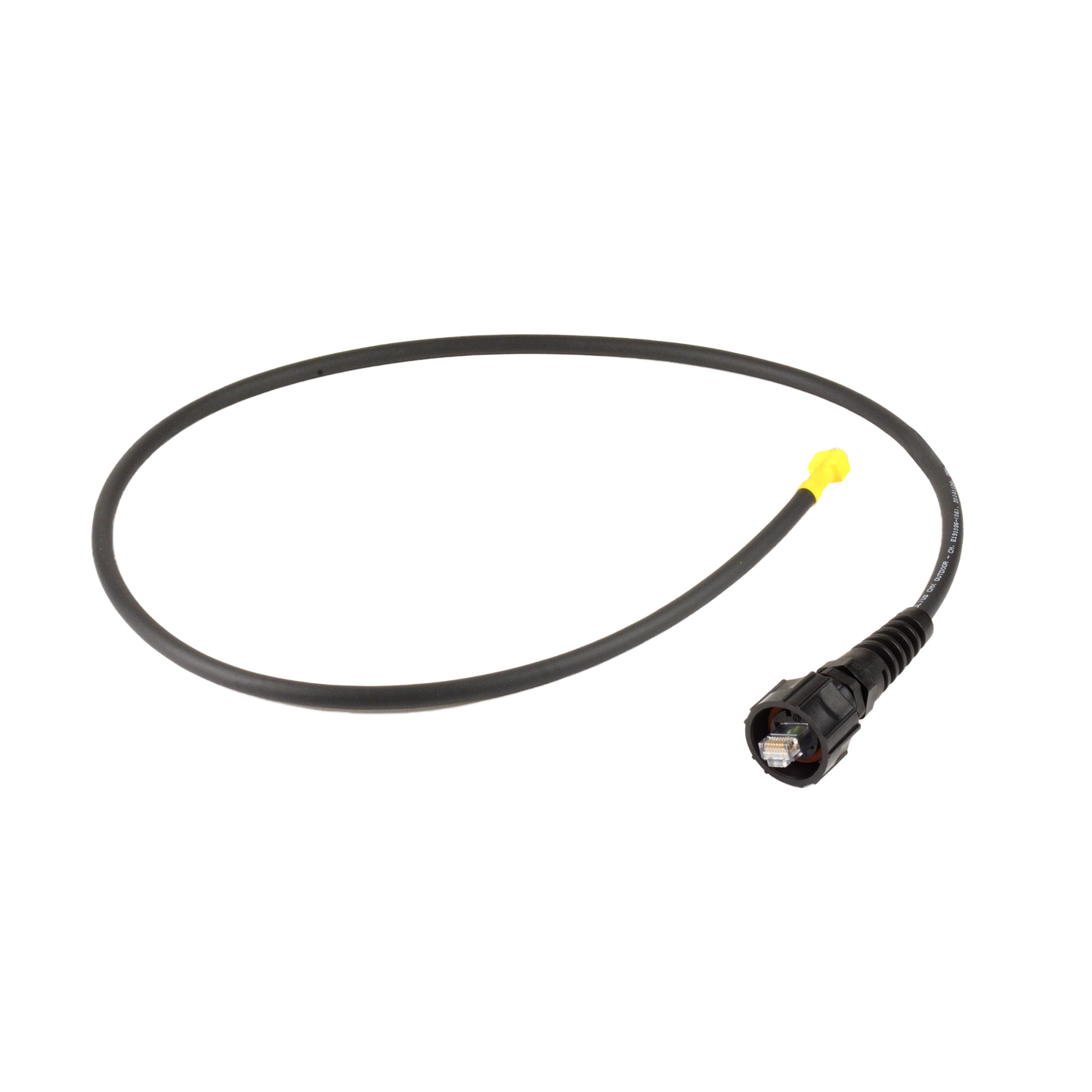 XC6-03-B05T - Patch Cord Industrial Ruggedized a Plug Modular, Cat6, de 0.91 Metros (3 Pies), Color Negro