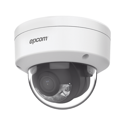 XD-14CSL - Domo IP 4 Megapixel / Lente 2.8 mm / ACUSENSE  / PoE / H.265+ / IP67 / IK08 / WDR 120 dB / Micro SD