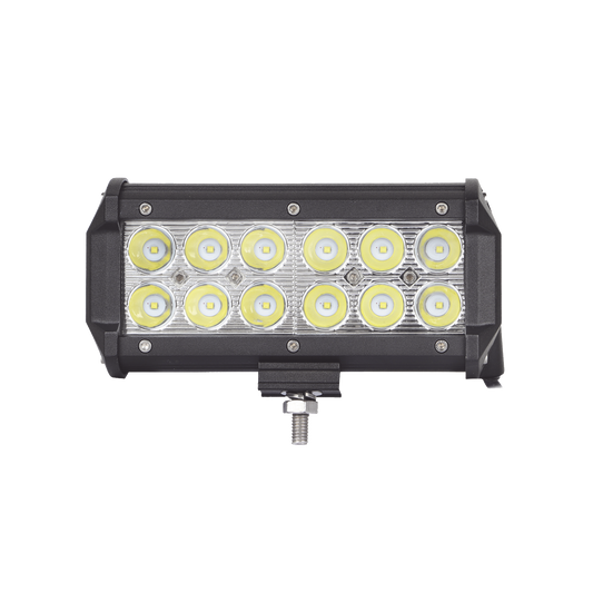 XD20F - Barra de Luz de 12 LED, 1500 Lúmenes, 18 watts, 10-30 Vcc, IP67, 6.5 pulgadas