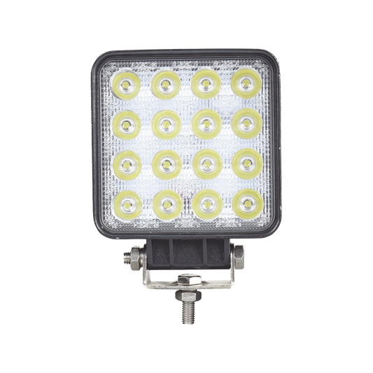 XD48F - Luz de trabajo de 16 LED, 4000 Lumenes, 48 Watts, 10-30 Vcc, IP67