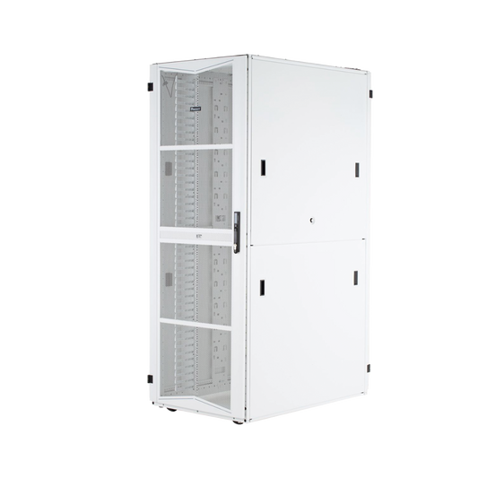 XG64212WS0001 - Gabinete FlexFusion para Centros de Datos, 42 UR, 600 mm de Ancho, 1070 mm de Profundidad, Fabricado en Acero, Color Blanco