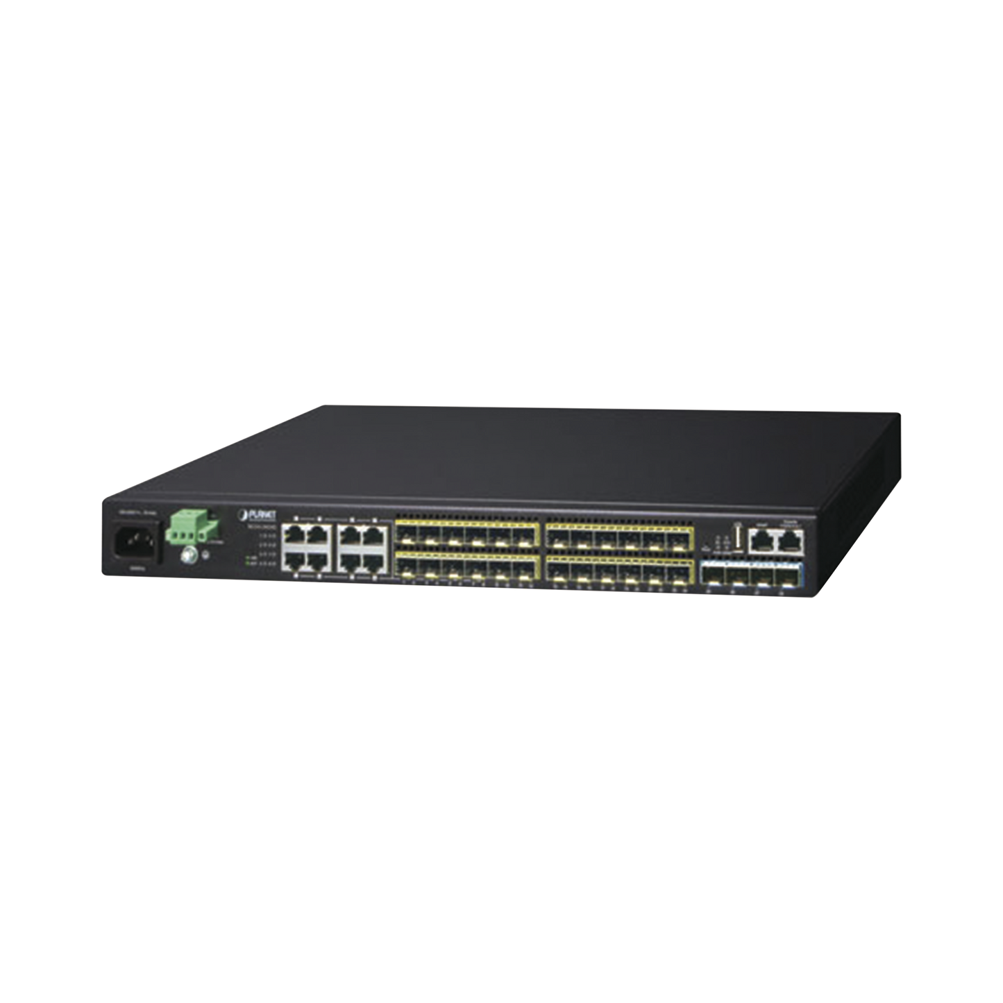 XGS3-24242-V3 - Switch Core Capa 3, 24 Puertos SFP 100/1000X, 8 Puertos Compartidos Gigabit Ethernet, 4 Puertos SFP de 10 Gbps