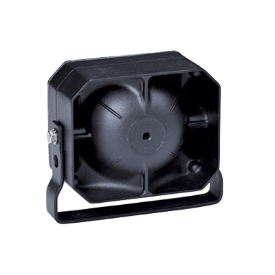 XLS100 - Bocina Compacta de uso rudo, 100 Watts de Potencia, Ideal para vehículos de encubierto, 8 Ohms de Impedancia
