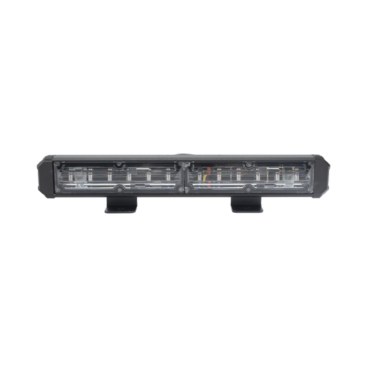 XLT2132R - Barra de Luz de Advertencia, 2 Módulos de 6 LED, 11 Pulgadas Rojo