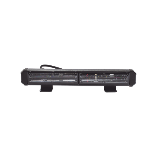 XLT2132W - Barra de Luz de Advertencia, 2 Módulos de 6 LED, 11 Pulgadas Clara