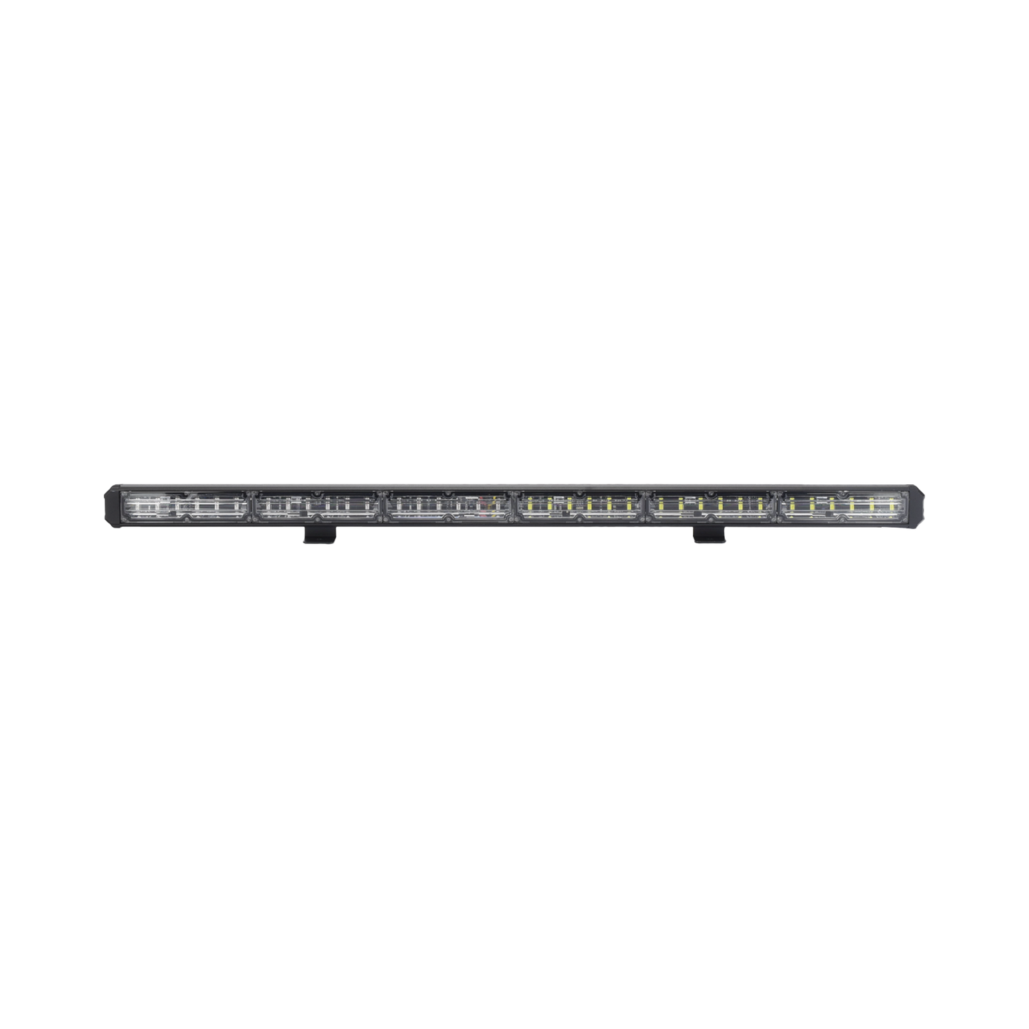 XLT2136AW - Barra de luz de advertencia de 6 Módulos de 6 LED, 30 Pulgadas, Ámbar/Claro