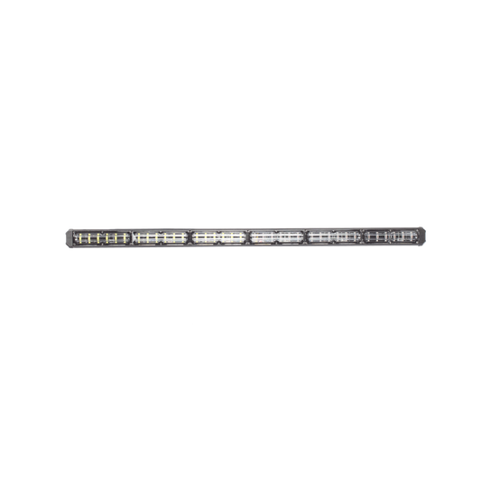 XLT2136RW - Barra de luz de advertencia de 6 Módulos de 6 LED, 30 Pulgadas, Rojo / Claro
