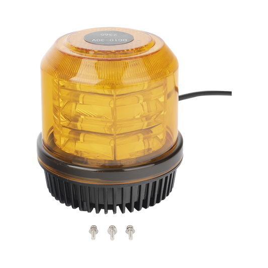 XLTE2365A - Burbuja brillante de 12 LEDs, color ambar, montaje fijo