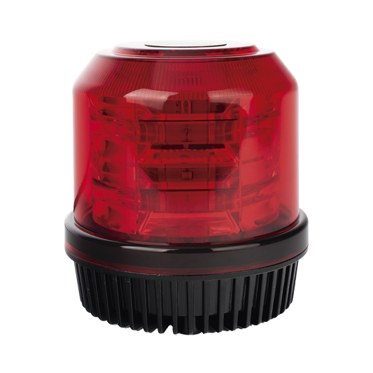XLTE2365R - Burbuja brillante de 12 LEDs, color rojo, montaje fijo