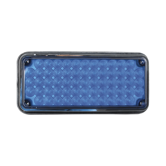 X-LTE-295-B - Luz de advertencia de 7x3", Color Azul, Ideal para ambulancias