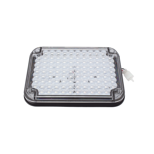 XLTE515RW - Luz de Advertencia de 9X7", Bicolor Rojo/Claro, Ideal para Ambulancias