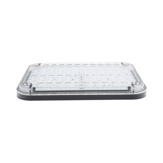 XLTE515RWV2 - Luz de Advertencia de 9X7", Bicolor Rojo/Claro, Ideal para Ambulancias