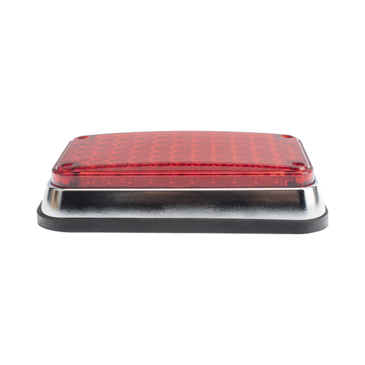 XLTE595RV2 - Luz de Advertencia de 6X4", Color Rojo, Ideal para Ambulancias