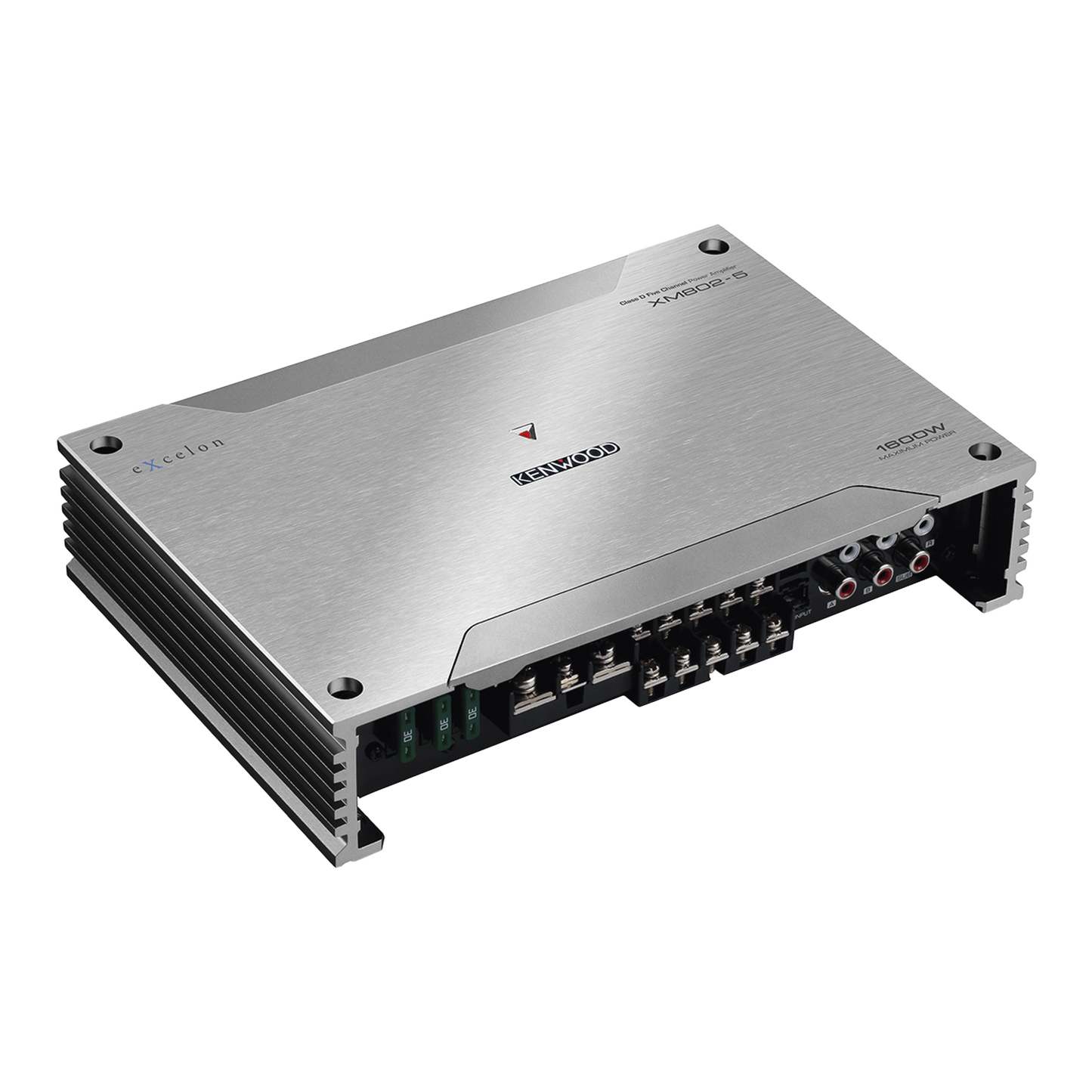 XM802-5 - Amplificador de audio clase D de 5 canales de 1600 W de salida máxima