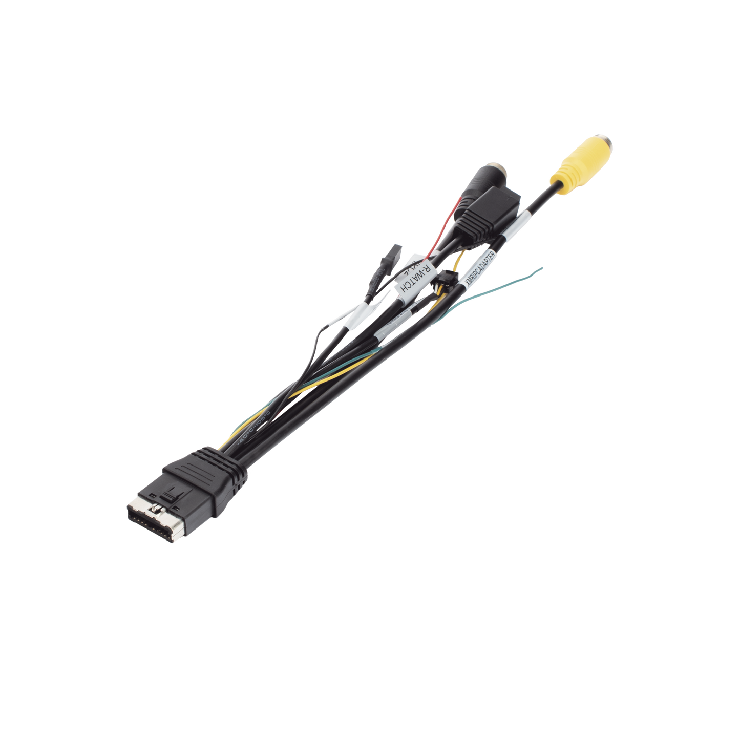 XMRIPCADAPTER - Cable adaptador / posibilita la inclusión de un canal IP, incorpora salida de video conector tipo aviación 4 pines y datos RS485 / compatible con modelo XMR406NAHD