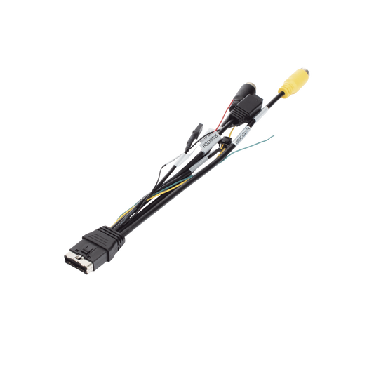 XMRIPCADAPTER - Cable adaptador / posibilita la inclusión de un canal IP, incorpora salida de video conector tipo aviación 4 pines y datos RS485 / compatible con modelo XMR406NAHD