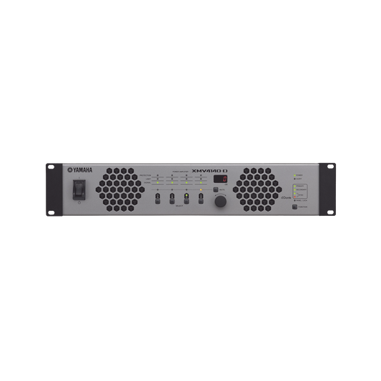 XMV4140D - Amplificador de Audio Multicanal con Conexión Análoga | DANTE | 4 Canales, 140W | 8 OHMS | 70/100V