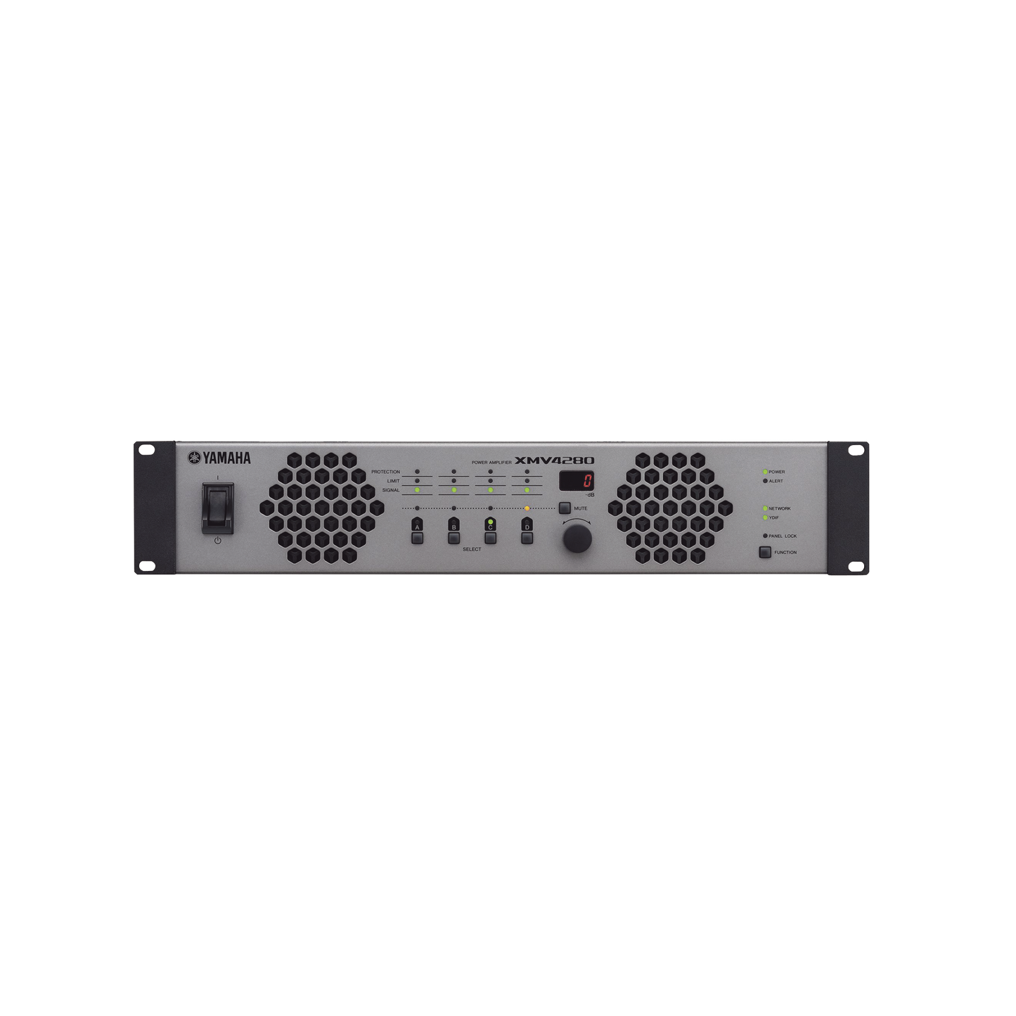 XMV4280 - Amplificador de Audio, 4 Canales, 280w, Alta y Baja Impedancia, Conexión Análoga y YDIF, Para Serie MTX