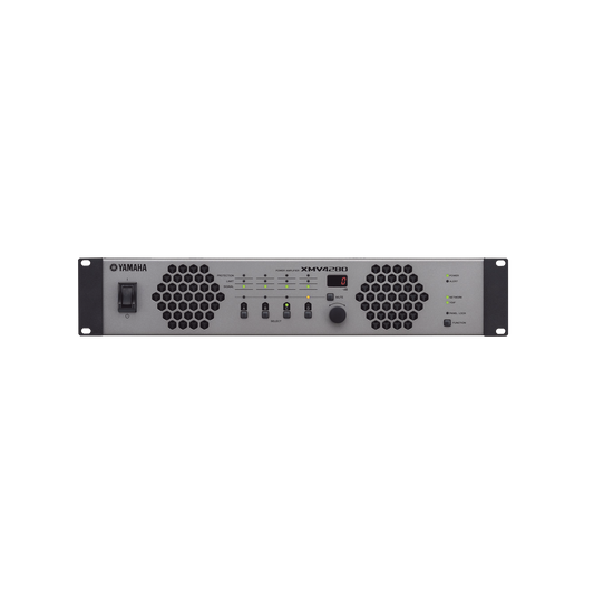 XMV4280 - Amplificador de Audio, 4 Canales, 280w, Alta y Baja Impedancia, Conexión Análoga y YDIF, Para Serie MTX
