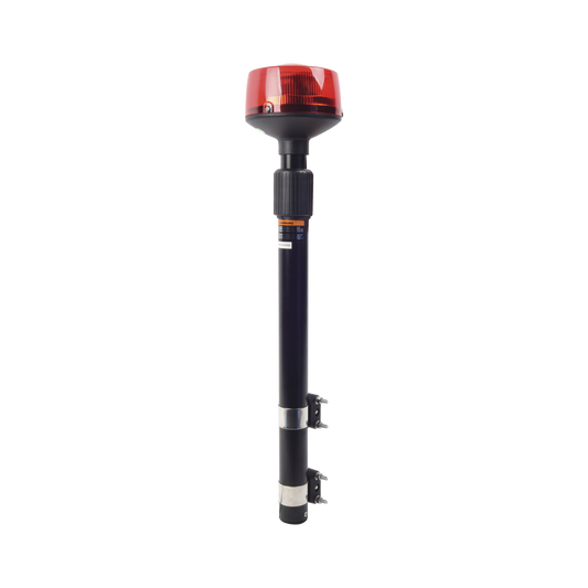 XMWL100R - Luz telescópica Ultra Brillante para motocicleta, color Rojo