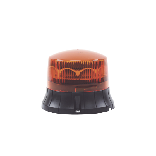 XP-1535-A - Burbuja LED giratoria de color ámbar, 9 LEDs, montaje permanente