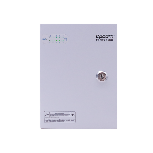 XP9DC16HD Fuente de poder profesional 11-15 V / 9 canales / 16 A / Hasta 1.8 Amperes por Salida / Protección Contra OV, OC, SC, / Filtro de Ruido por Canal